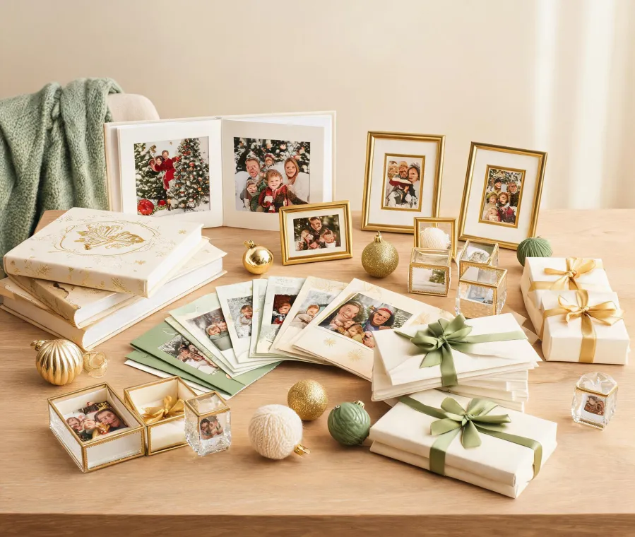 Seasonal personalized photo gifts