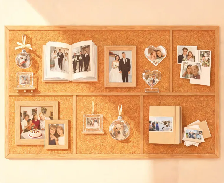 Illustrated personalized gift planning board